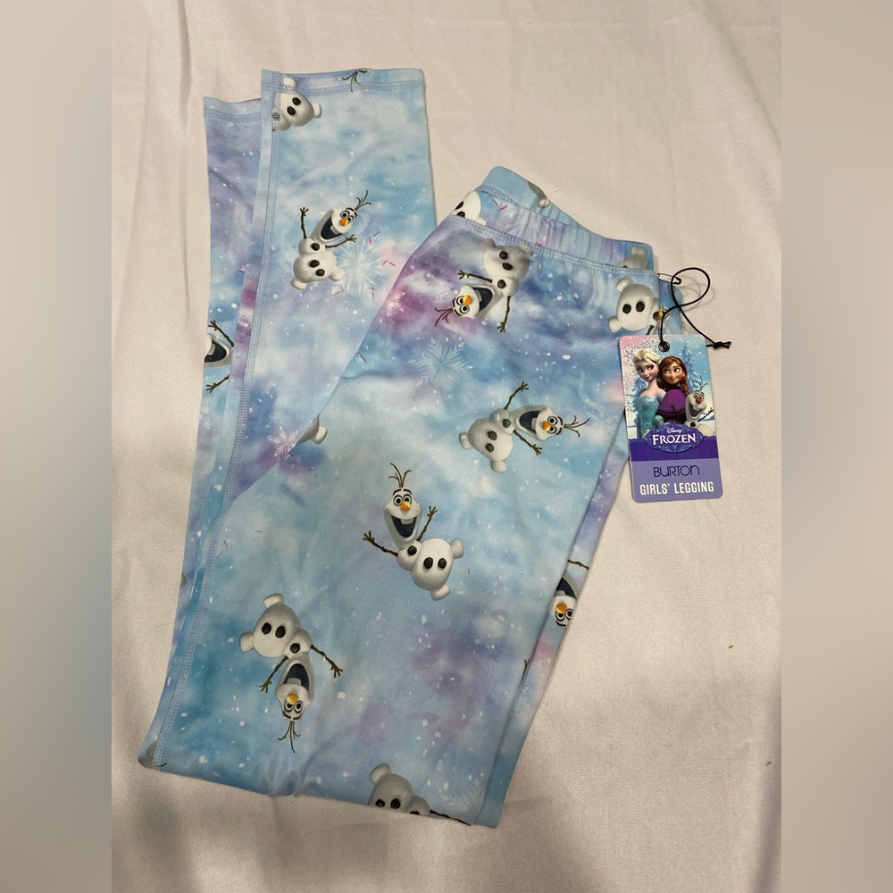 BNWT BURTON OLAF LEGGINGS GIRLS SIZE L 14/16